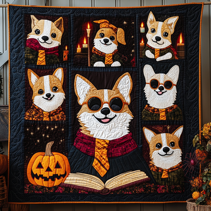 Corgi Spellbook WN2409010CL Quilt