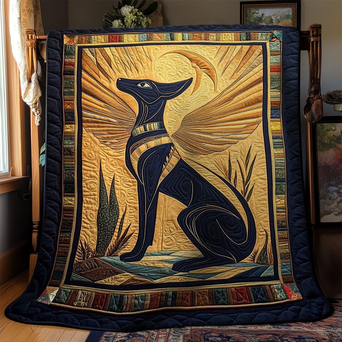 Egyptian Mystic Hunter WN1010106CL Quilt