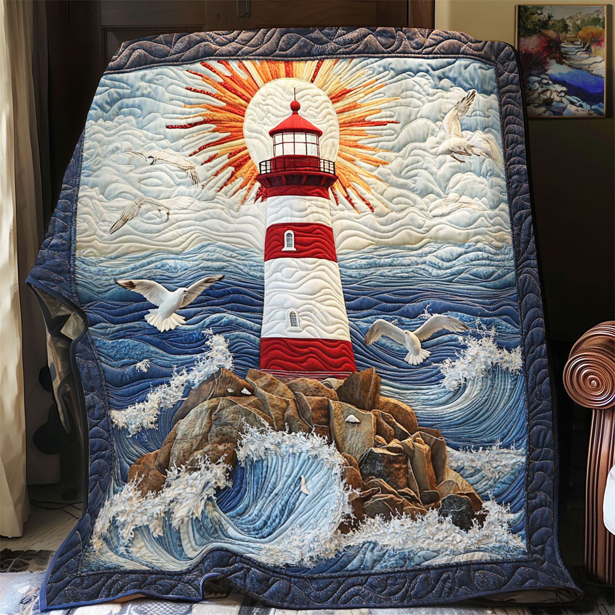 Lighthouse CW0907021CL Quilt