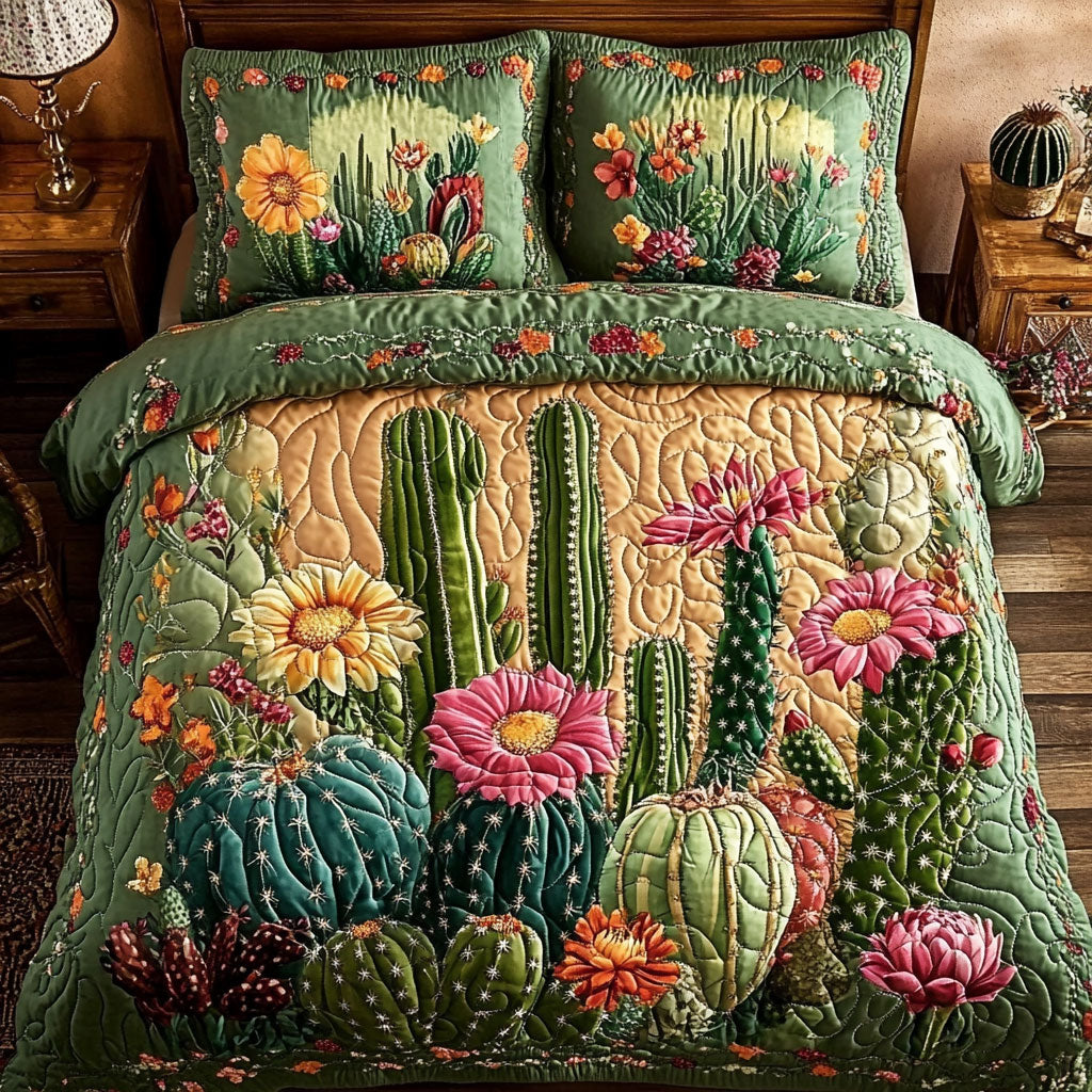 Cactus In Desert WY1401050CL Duvet Cover Set