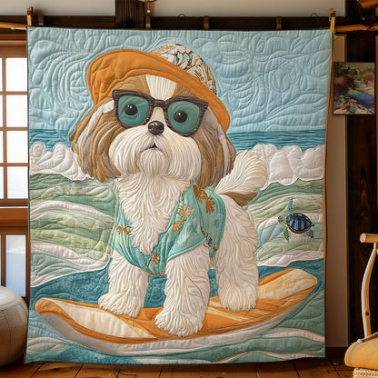 Shih Tzu Cool Vibes WN0811025CL Quilt