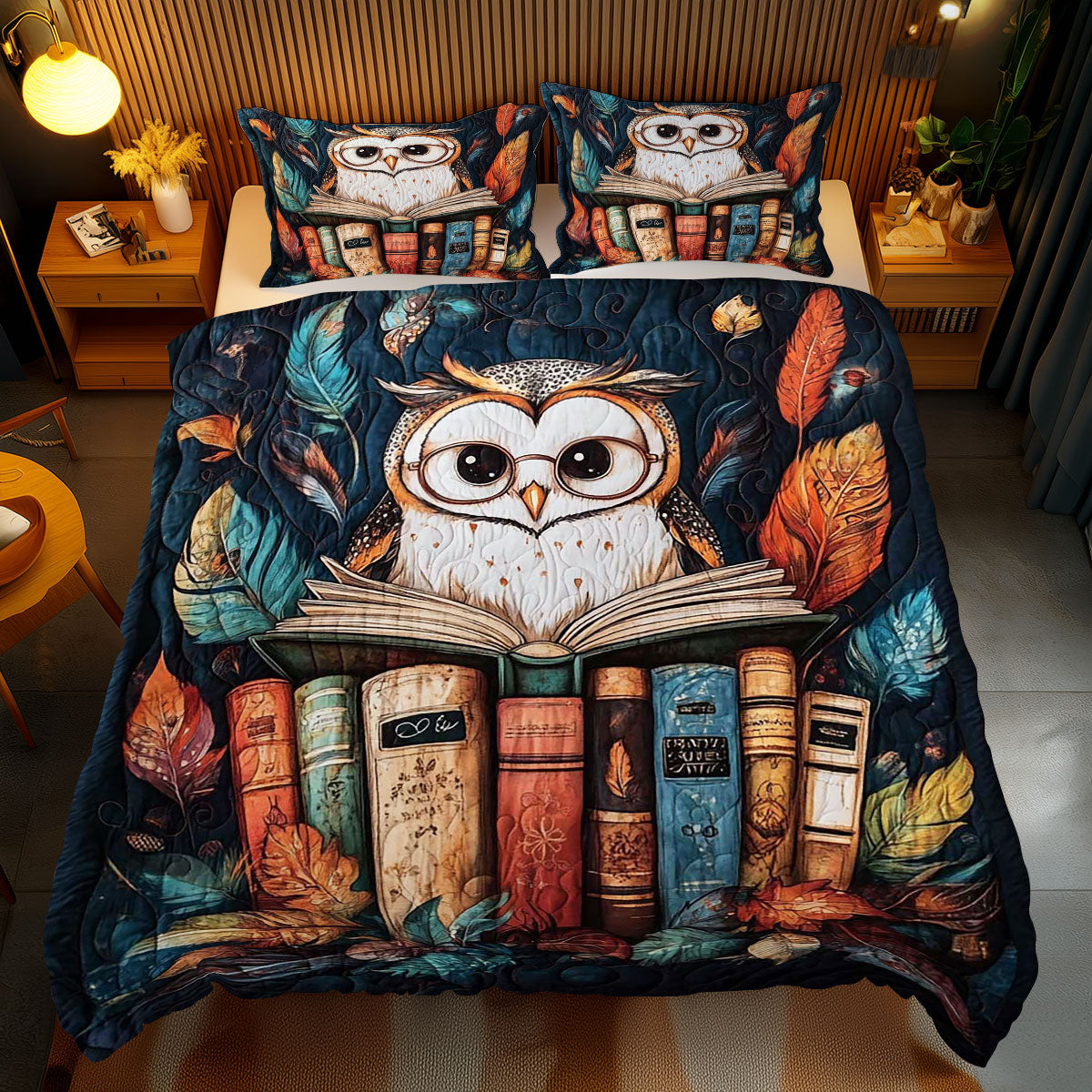 Study Owl WJ0410029CL Duvet Cover Set