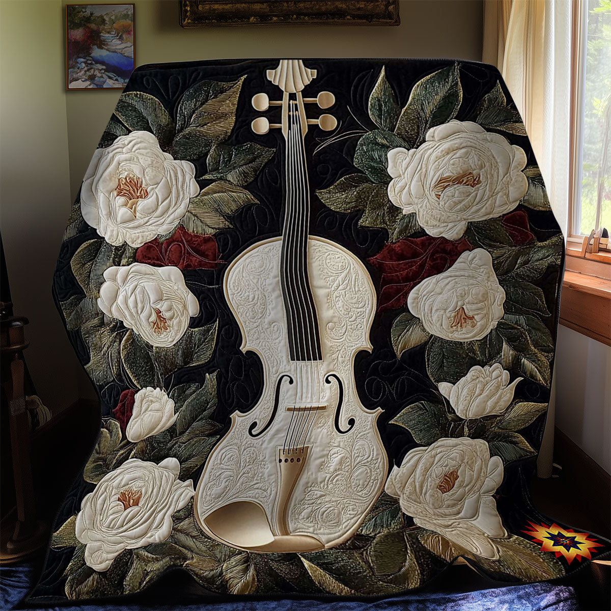 White Violin WY0312041CL Quilt