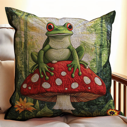 Frog WY0212082CL Quilt Pillow Case