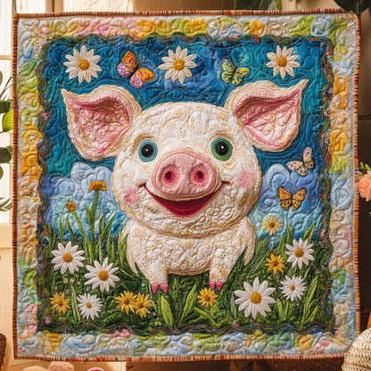 Butterfly Pig WN0110002CL Quilt