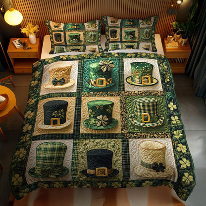 Leprechaun's Lucky Hat WN3112062CL Duvet Cover Set