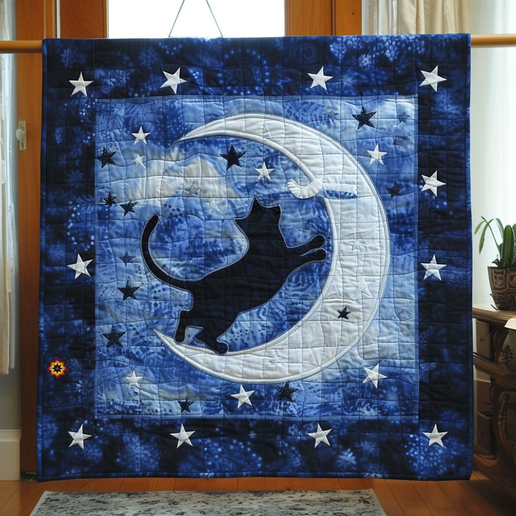 Cat Over The Moon WJ1710002CL Quilt