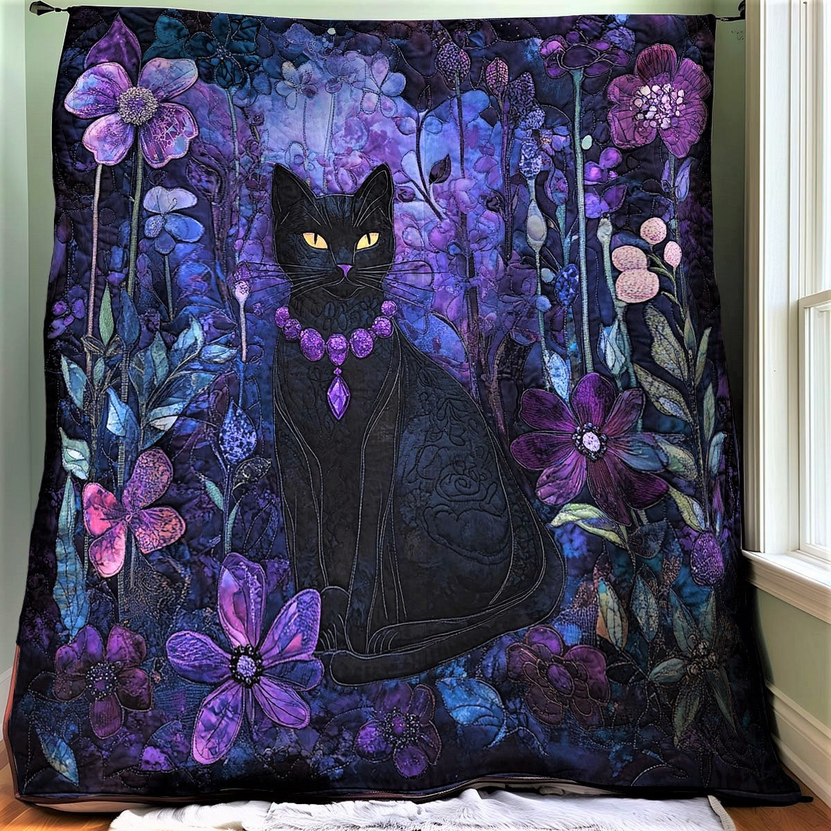 Mystic Cat XB0703002CL Quilt
