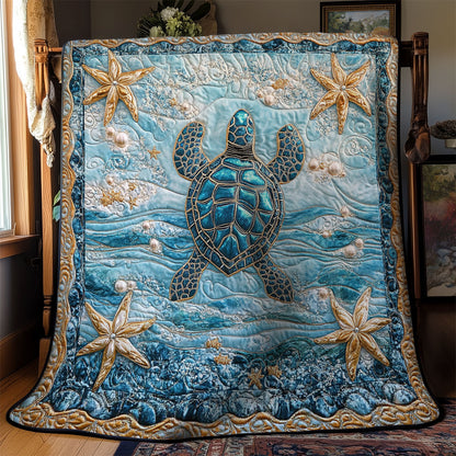 Glorious Turtle WY2702082CL Quilt
