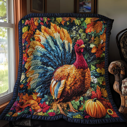Turkey Thanksgiving Festival WY1911058CL Quilt