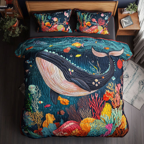 Sea Whale CP1806031CL Duvet Cover Set