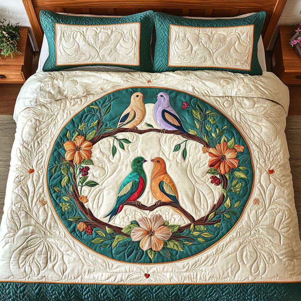 Lovebird Valentine WP1501006CL Duvet Cover Set