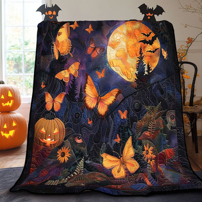 Butterfly Night Halloween WP2108009CL Quilt