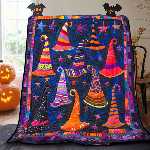 Witch Hat Halloween WP1308039CL Quilt