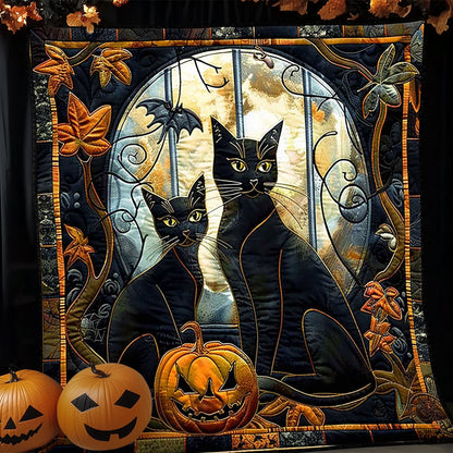 Witch Assistance Halloween WP0909024CL Quilt