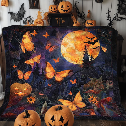 Butterfly Night Halloween WP2108009CL Quilt