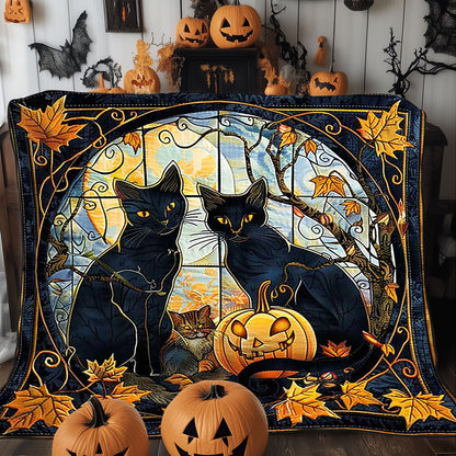 Wicked Halloween Cat WP0909023CL Quilt