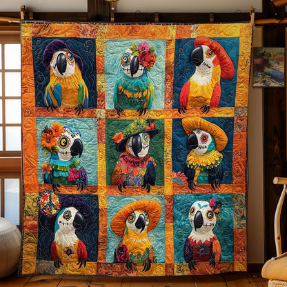 Festive Parrot WN2211005CL Quilt