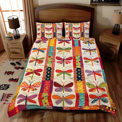 Patchwork Dragonfly WJ1109031CL Duvet Cover Set