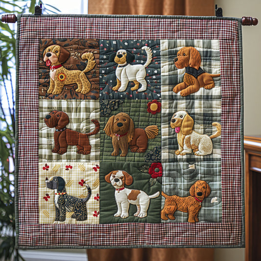 Patchwork Dog WJ0511019CL Quilt