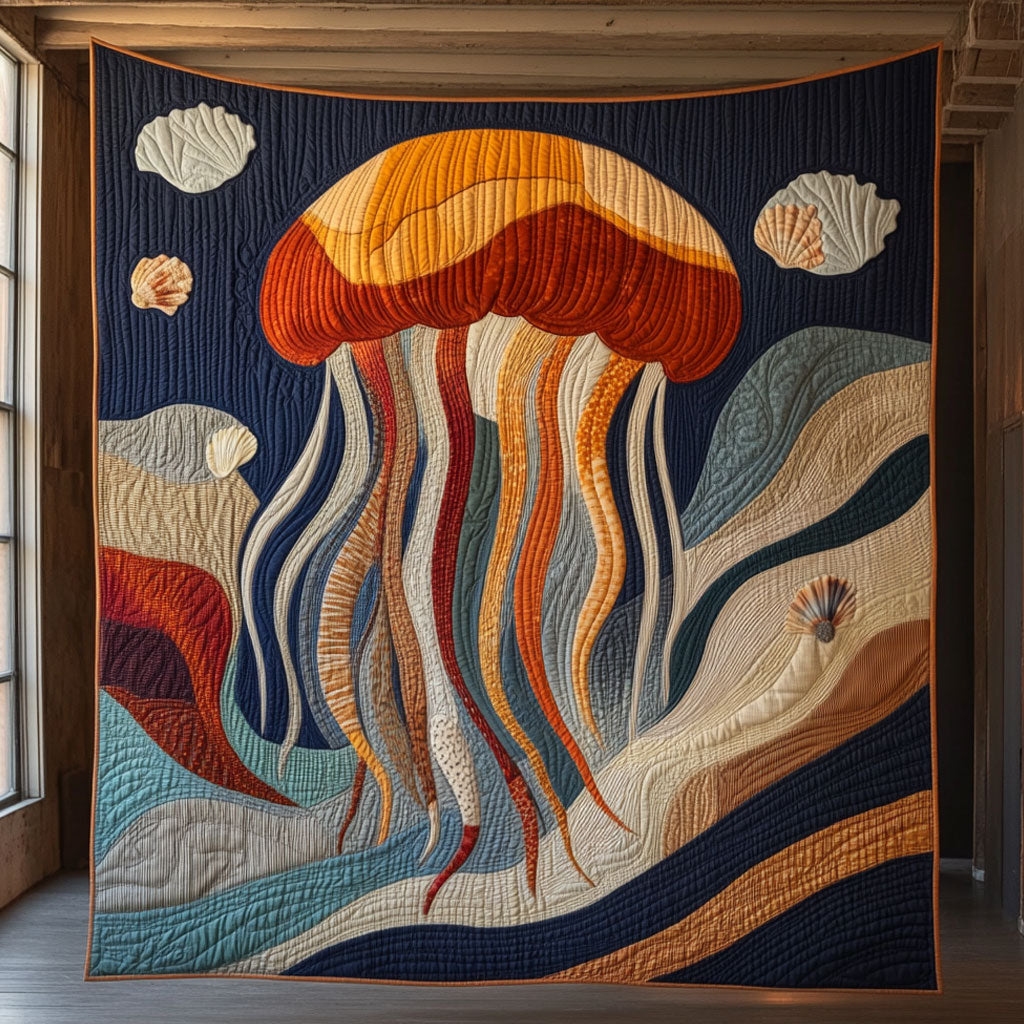 Abstract Sea CP2308084CL Quilt