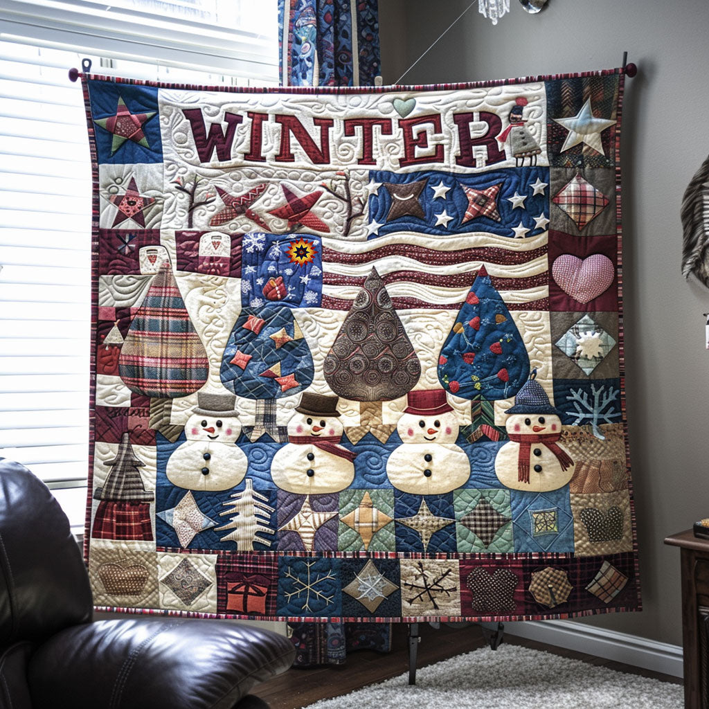 Christmas Village WJ1511015CL Quilt