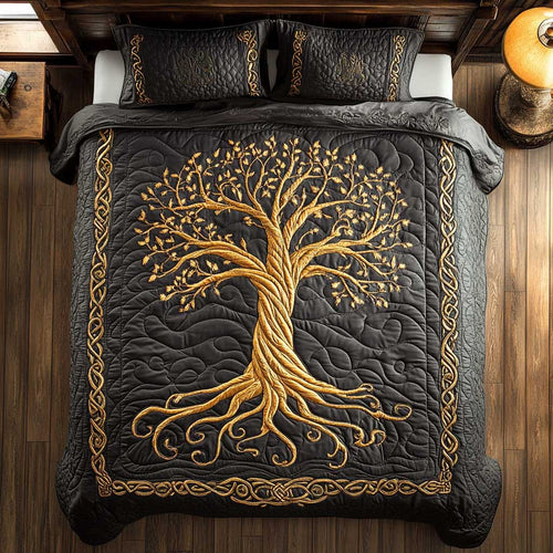 Golden Tree Of Life WP3112009CL Duvet Cover Set