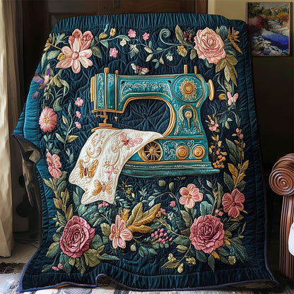 Teal Shewing Machine WY2412077CL Quilt