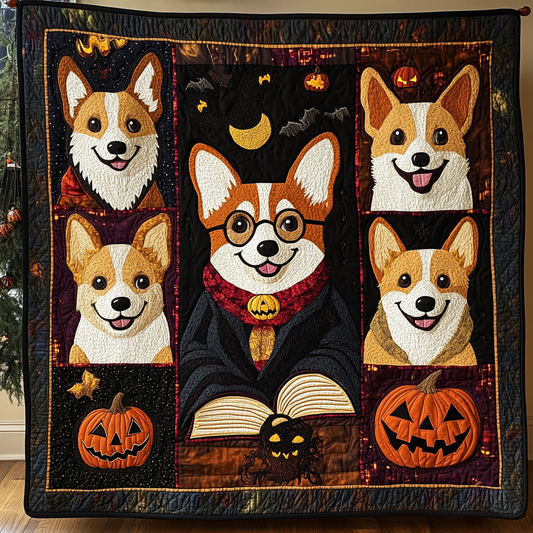 Corgi And The Magic Tome WN2409013CL Quilt