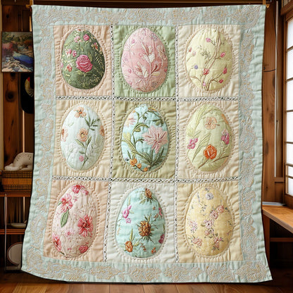 Easter Eggs XB2003004CL Quilt