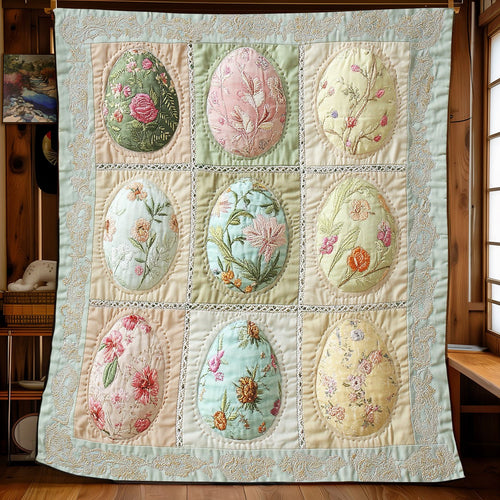 Easter Eggs XB2003004CL Quilt