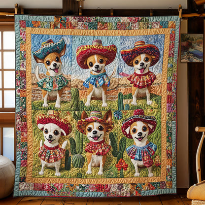 Fiesta Chihuahua WN0411017CL Quilt