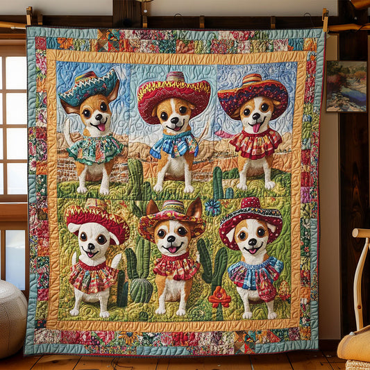 Fiesta Chihuahua WN0411017CL Quilt