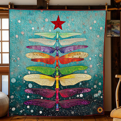 Dragonfly Christmas Tree WY2311025CL Quilt