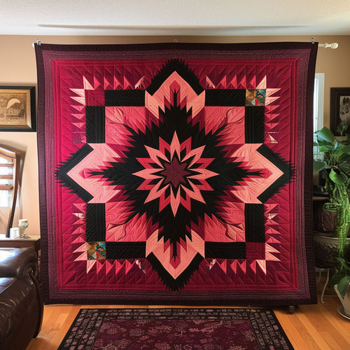 Native American Amish Star WJ1811027CL Quilt