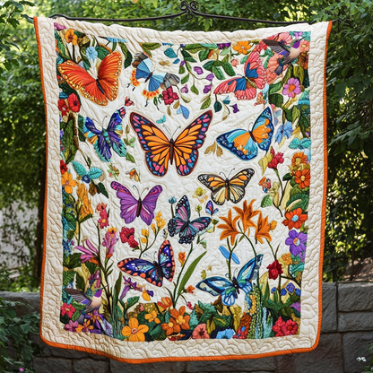 Butterfly Garden XR0310002CL Quilt