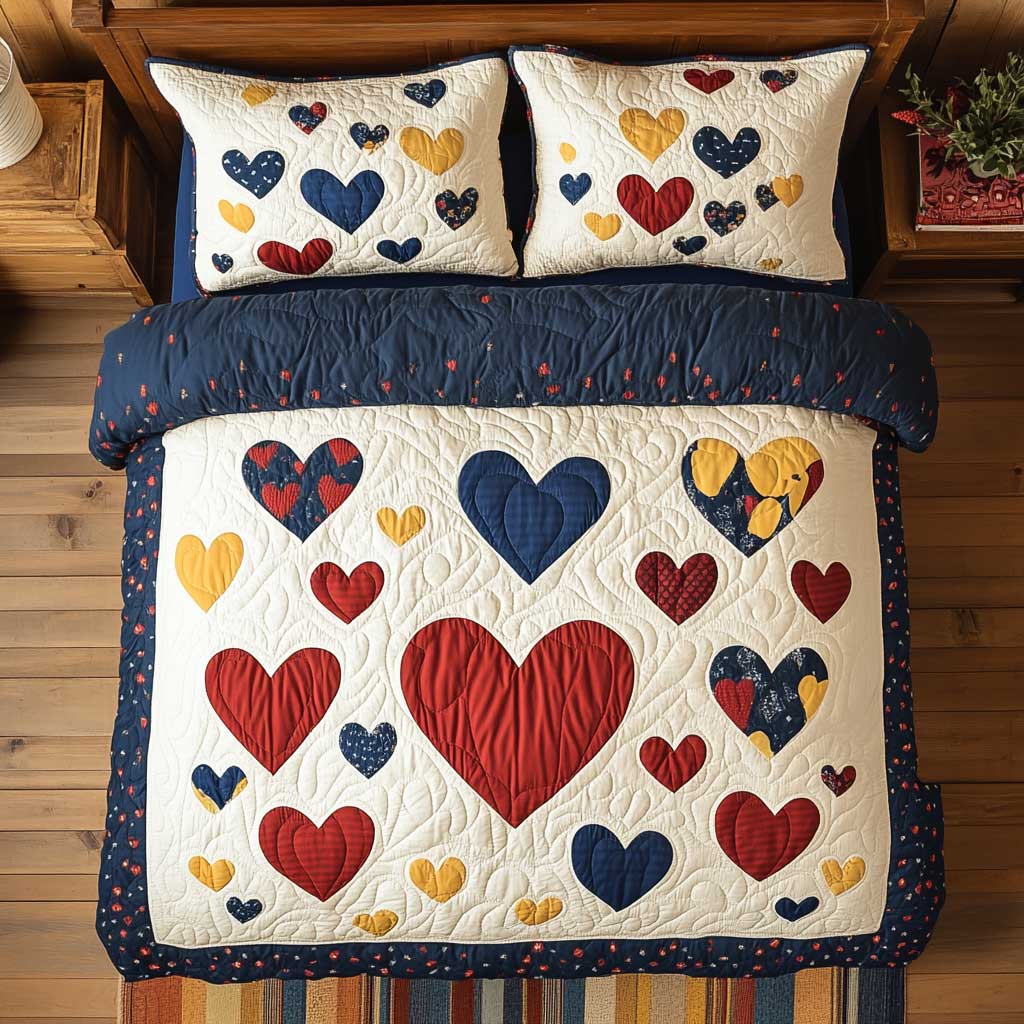 Heartful Valentine WP1102002CL Duvet Cover Set