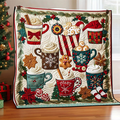 Christmas Hot Cocoa Party WP3010015CL Quilt