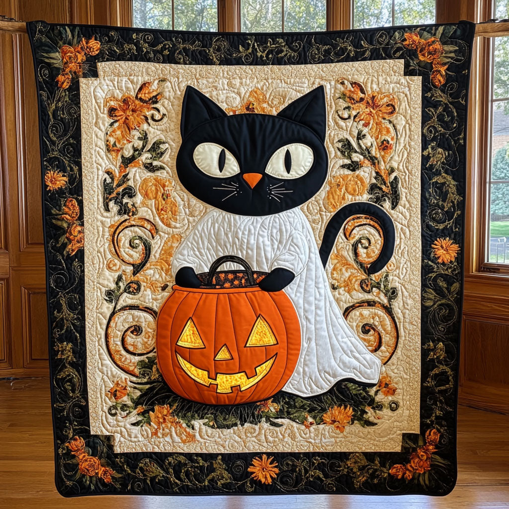 Pumpkin Paws CP2108018CL Quilt