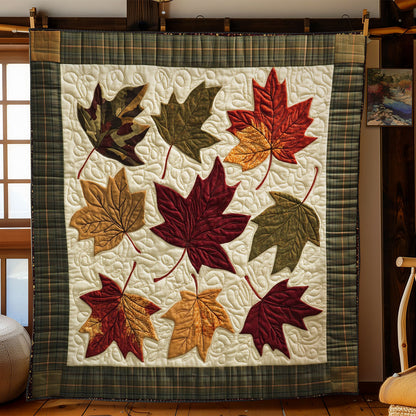 Fall Leaves WY1502043CL Quilt