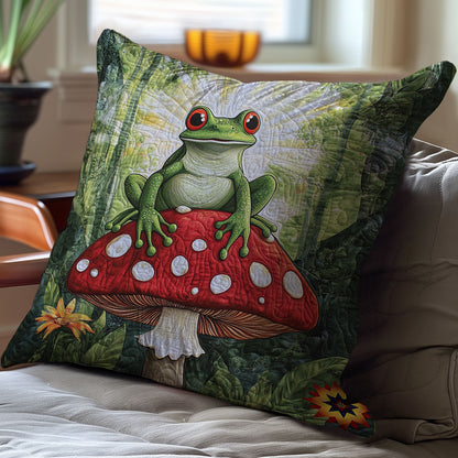 Frog WY0212082CL Quilt Pillow Case