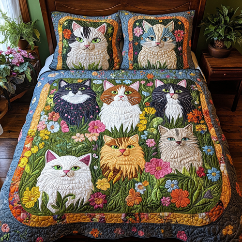 Purrfect Meadow YR0901030CL Duvet Cover Set