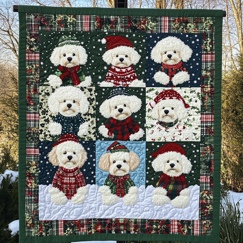 Poodle Frozen YR1812010CL Quilt