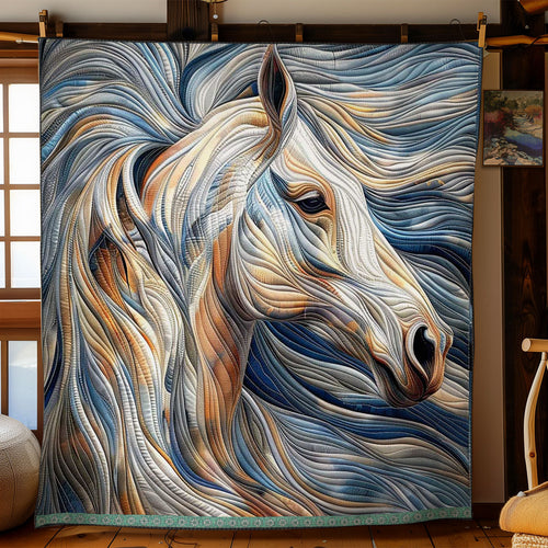 Horse Majestic Waves WN1209048CL Quilt