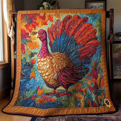 Autumn Turkey WY1911074CL Quilt