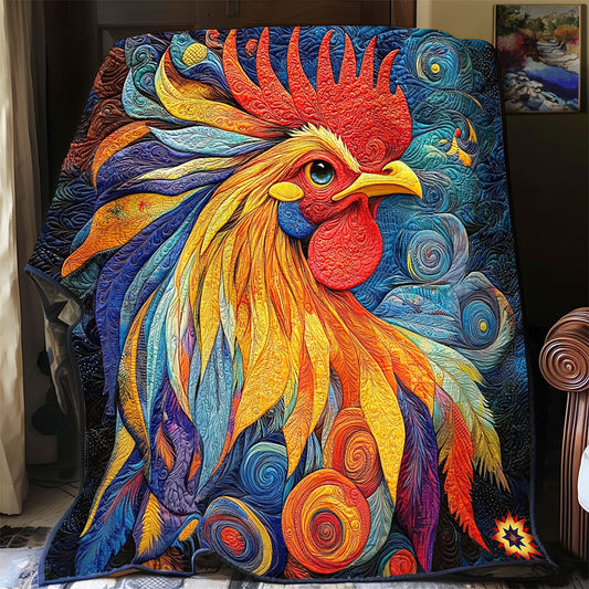 Rooster WY2911028CL Quilt