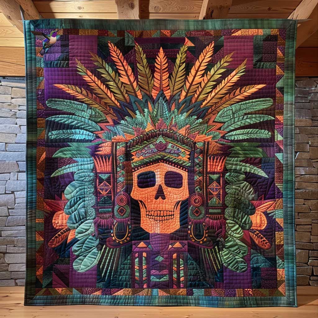 Tribal Skull WN2210022CL Quilt