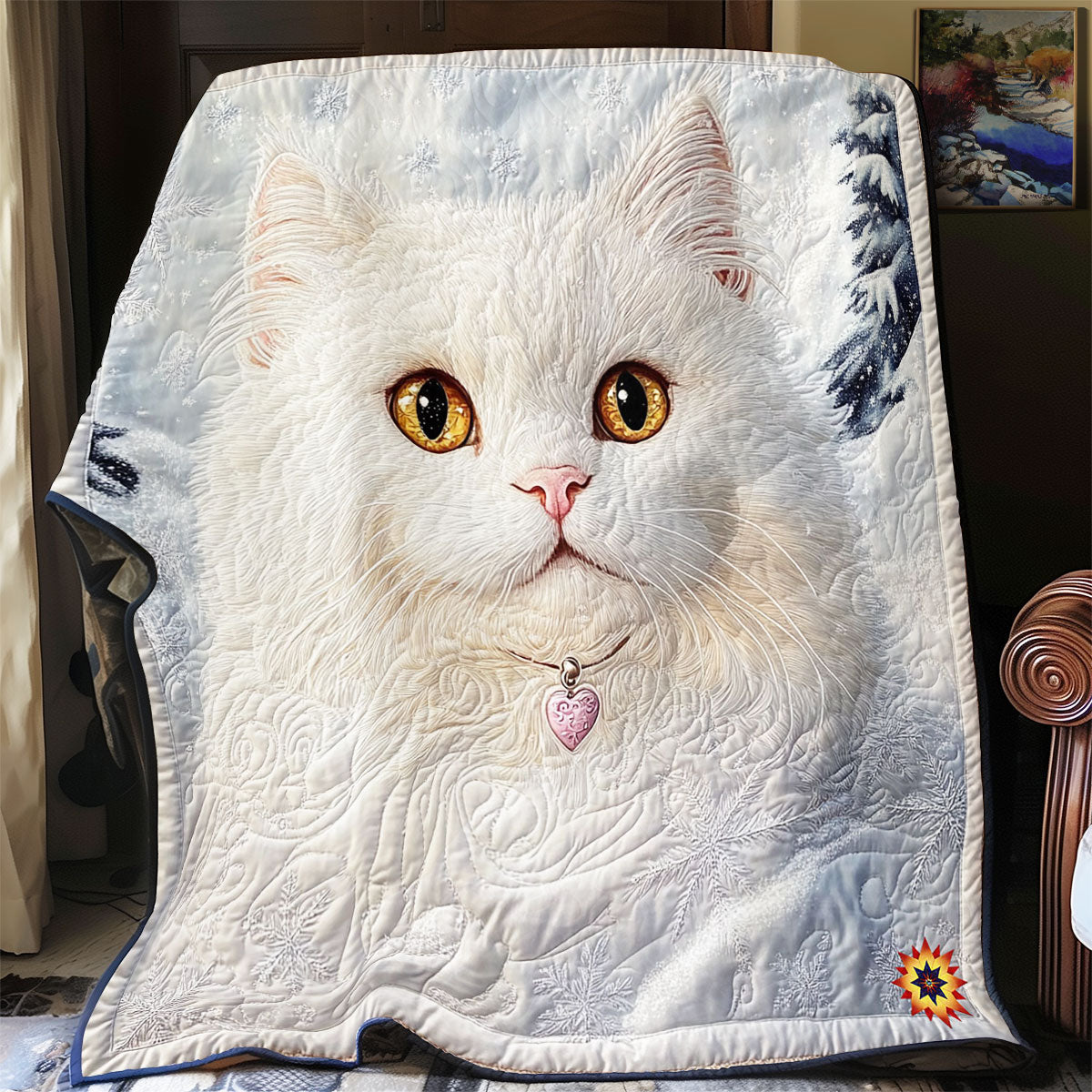 Snow Cat WY2311039CL Quilt