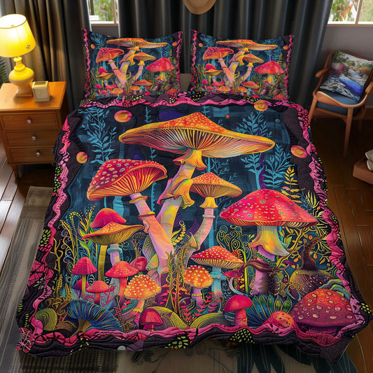 Hippie Mushroom WJ2312030CL Duvet Cover Set