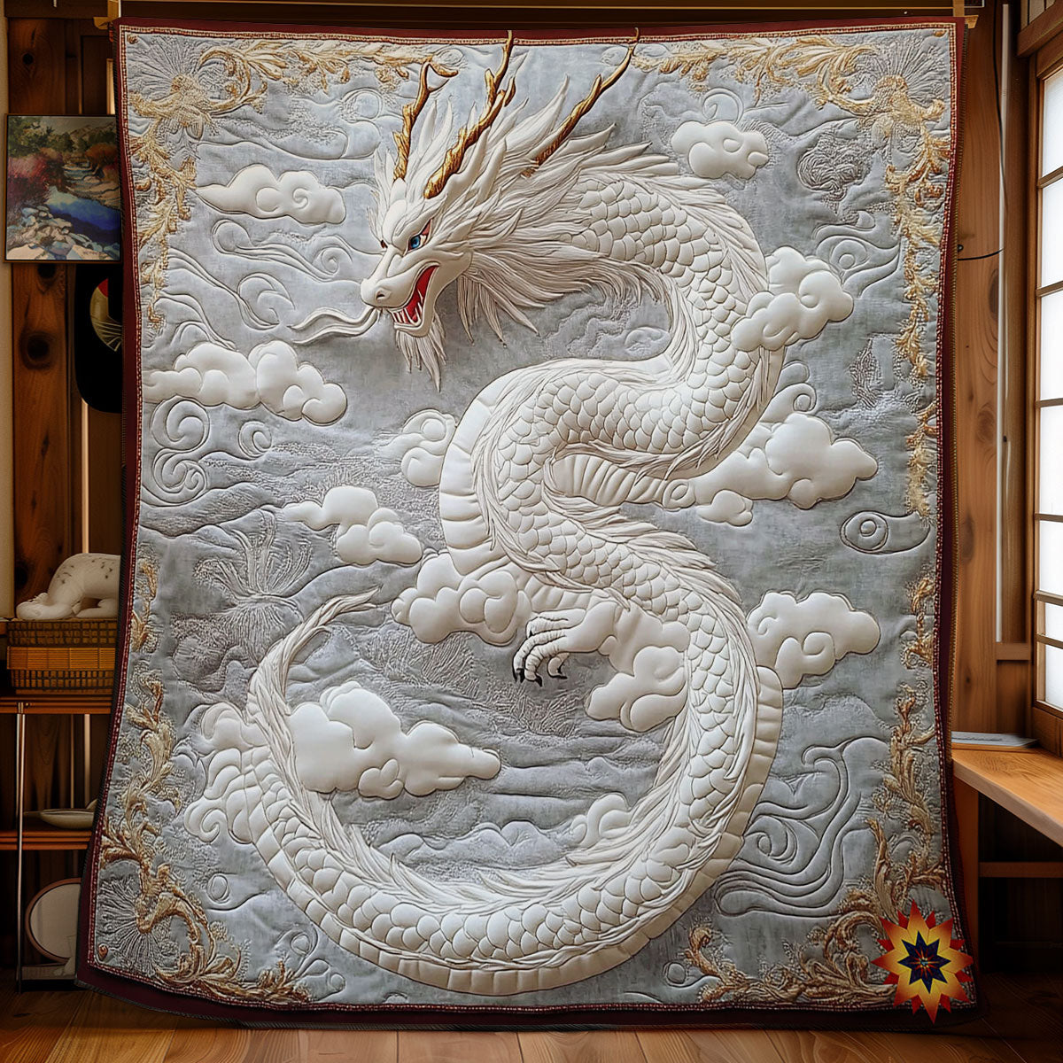 White Dragon WY0512001CL Quilt